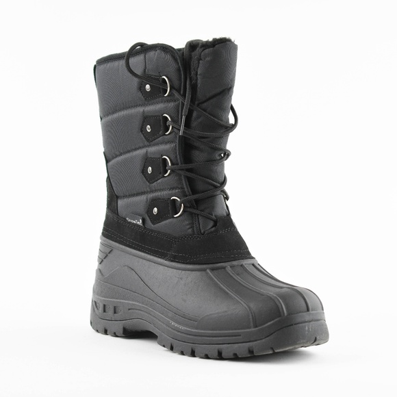 snow tec men's waterproof snow boots